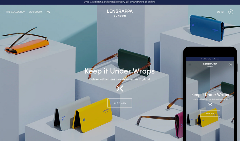 Vender por Shopify productos de lujo; accesorios de piel